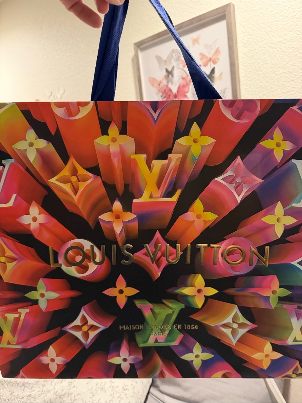 Louis Vuitton Multicolor 2019 Holiday Shopping Bag